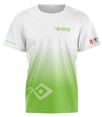 Camiseta Edición Corre Con FemTribe Ricaurte 2025 frontal